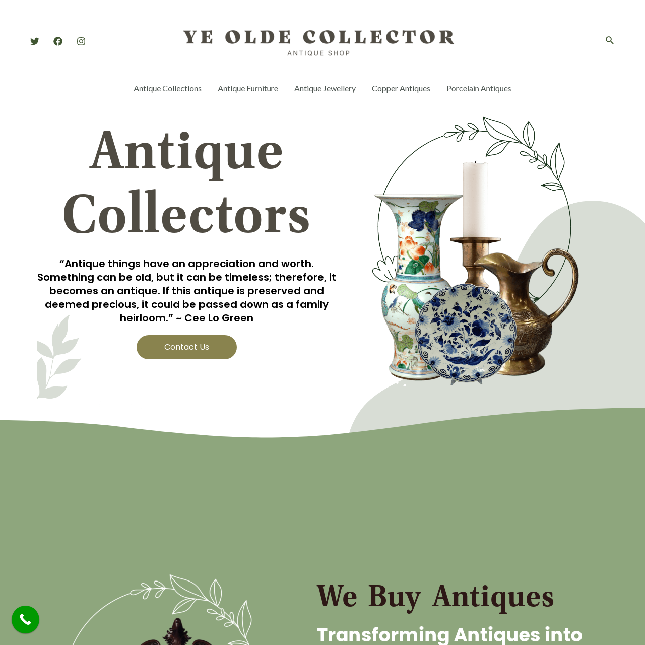 Antique Collectors - Buyers & Sellers Johannesburg - Ye Olde Collector